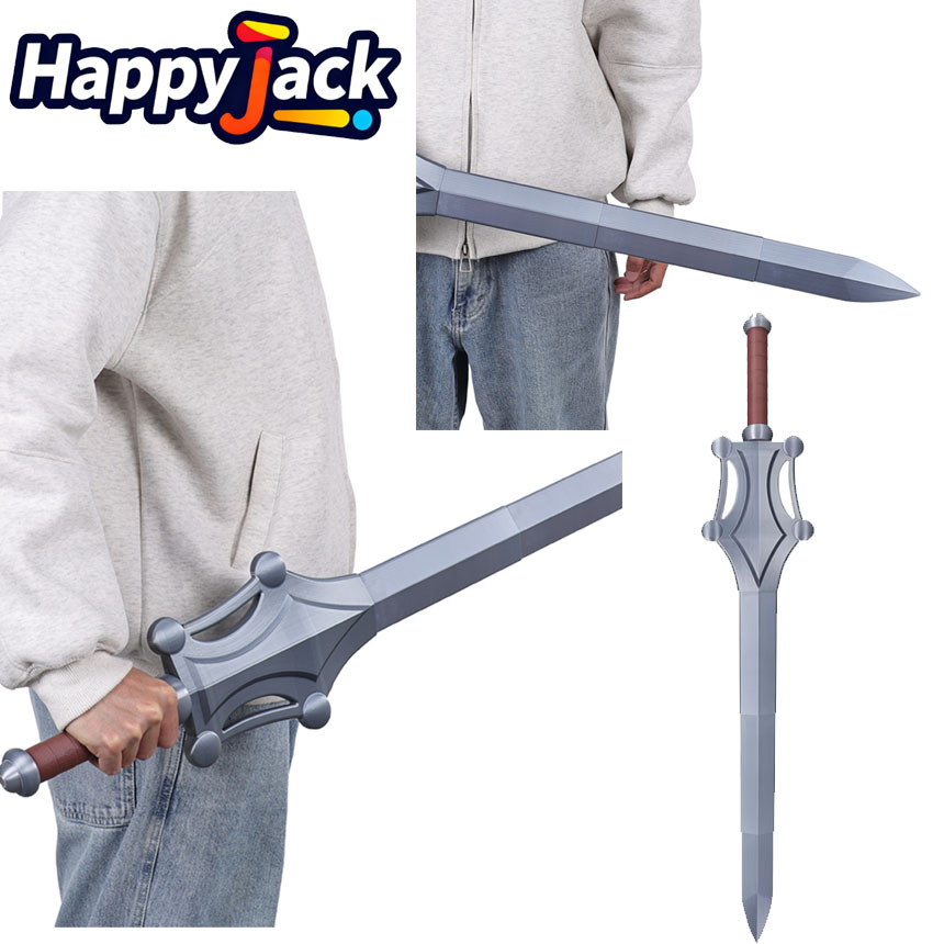 Cosplay Prop Knife - Fantasia He Cosplay Silver Plastic Knife