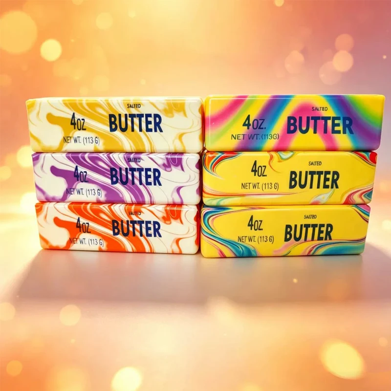 Cosplay Fire Prop - Hawaii Rhyolite Colors Butter Stick Squishy