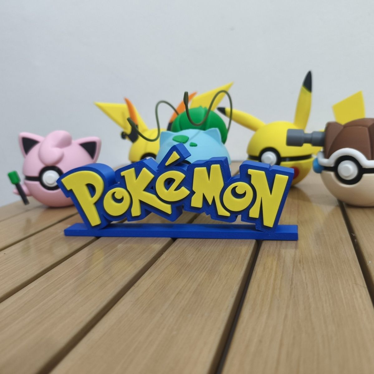 Cosplay Prop Display - Pokemon standee logo display new model