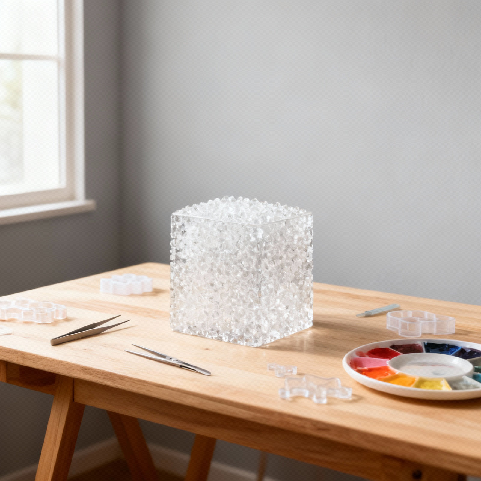 Thermoplastic Pellet - 1 Bag Polymorphs Transparent Thermoplastic Pellets