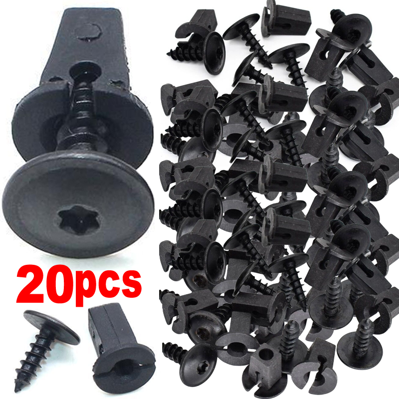 Snap Fastener Set - 1/20pcs Car Fastener Snap Screws Kit
