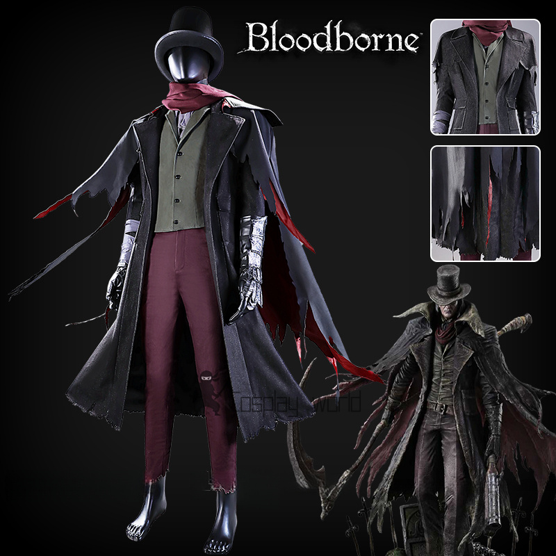 Bloodborne Cosplay Prop - Game Bloodborne Gehrman Cosplay Costume Coat