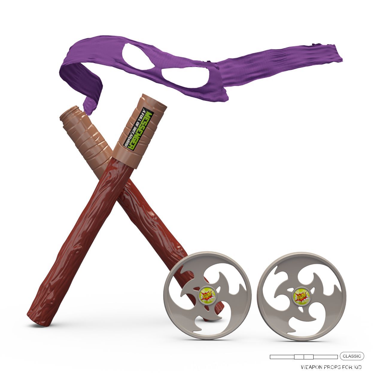 Teenage Ninja Turtles Eye Mask - đánh giá và giá Cosplay Prop Knife