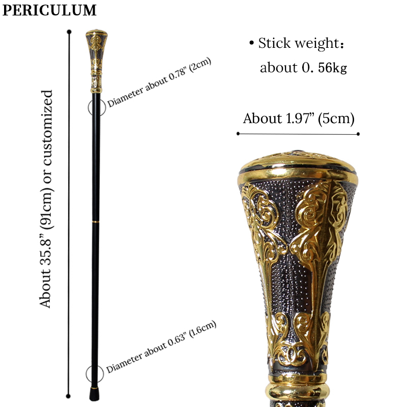Victorian Black Gold Floral Ca - đánh giá và giá Detachable Cosplay Prop