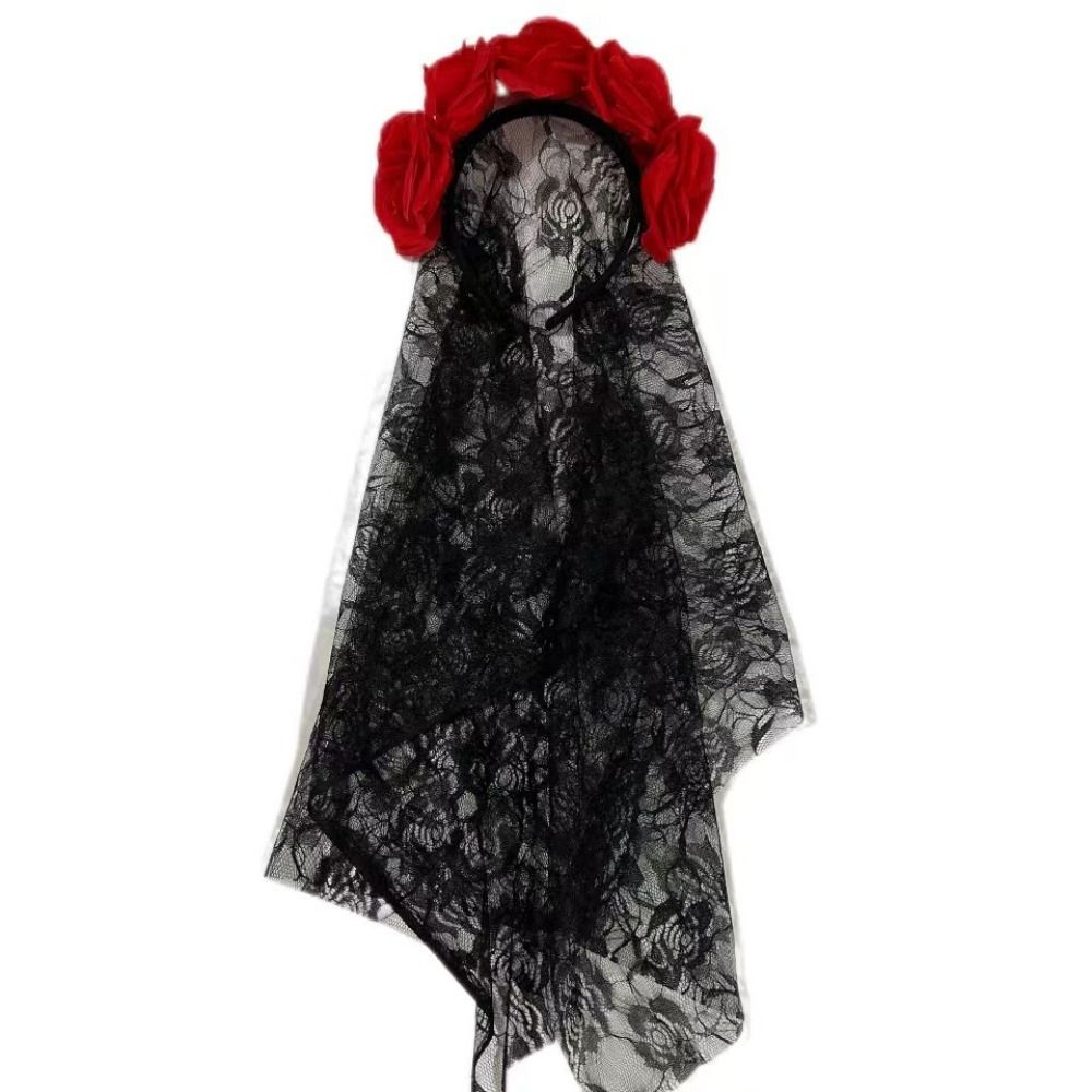 Lace Material Ghost Bride Head - đánh giá và giá Cosplay Material For Prop