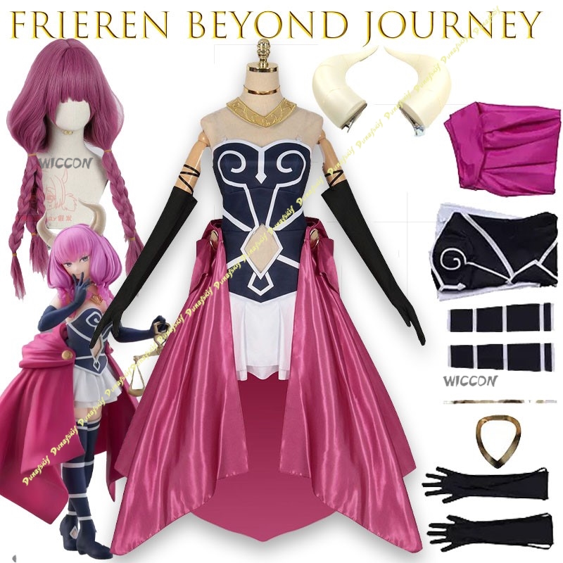 Aura Cosplay Costume Dress Ani - đánh giá và giá Frieren Cosplay Prop