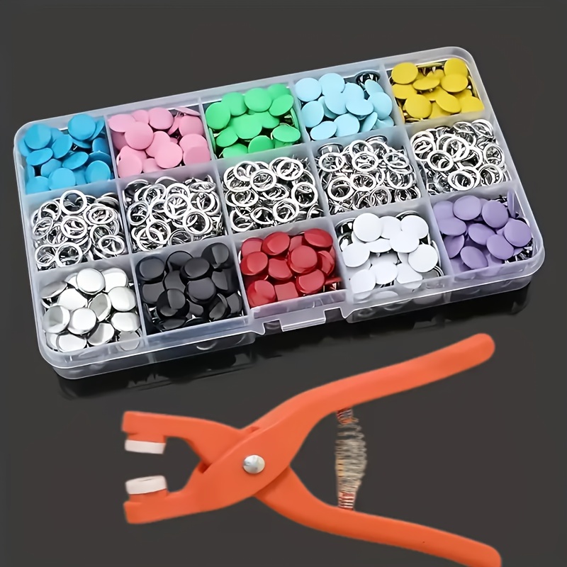 100Pcs Colorful Metal Sewing B - đánh giá và giá Snap Fastener Set