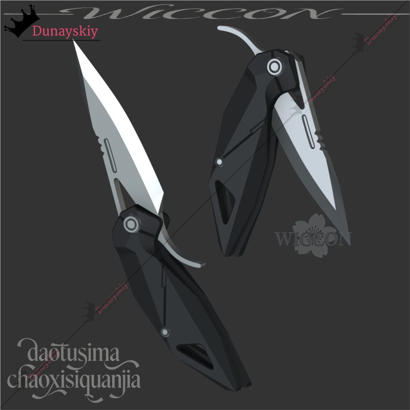 YiNuo*/Anime Game Zenless Zone - đánh giá và giá Cosplay Prop Knife