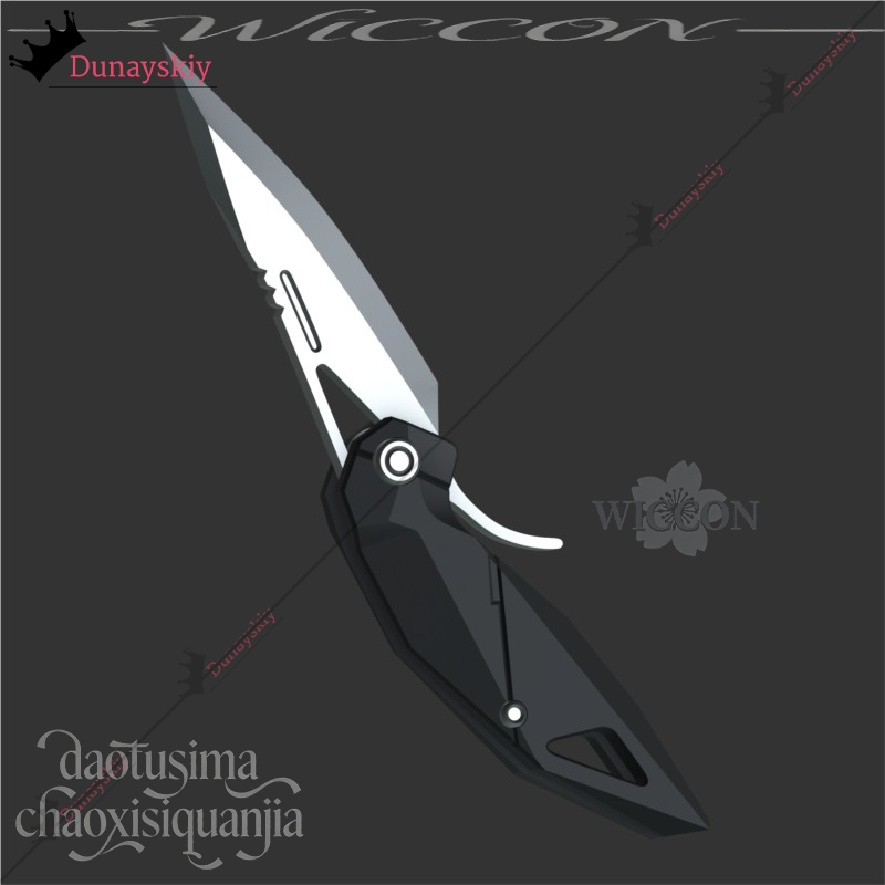YiNuo*/Anime Game Zenless Zone - đánh giá và giá Cosplay Prop Knife