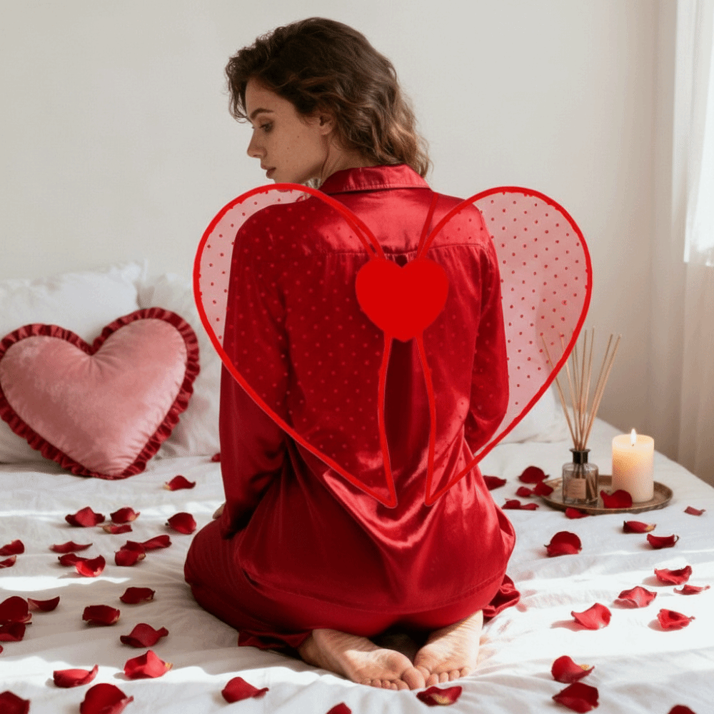 Organza Material Heart Wings C - đánh giá và giá Cosplay Material For Prop