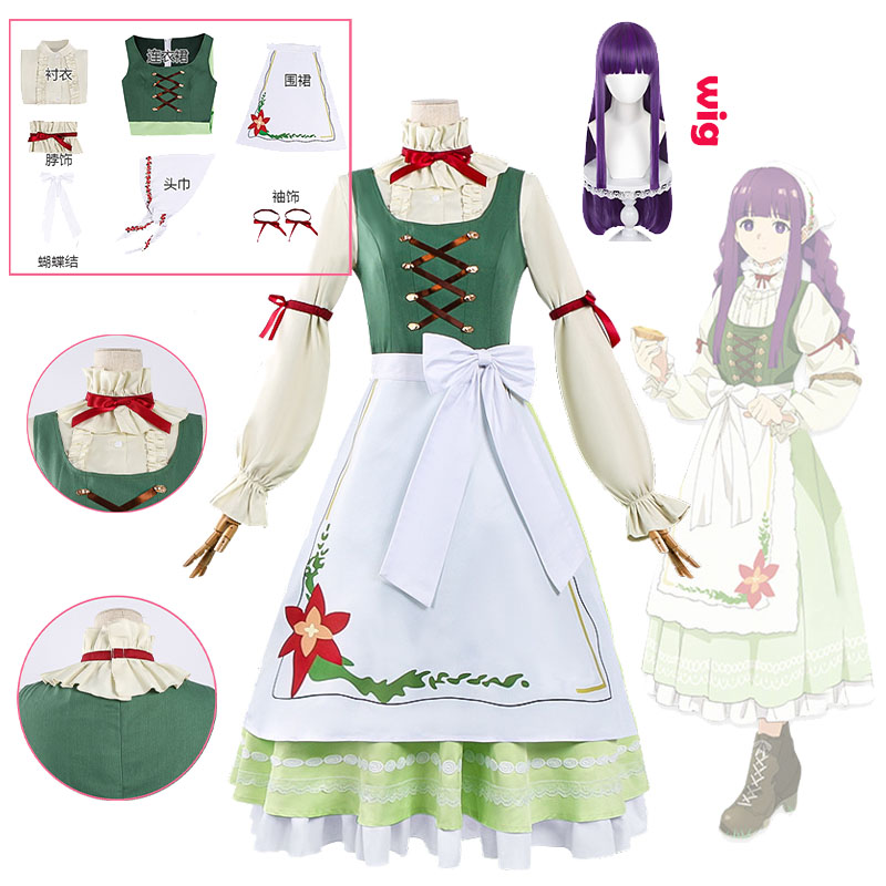 Anime Fern Cosplay Outfit Frie - đánh giá và giá Frieren Cosplay Prop