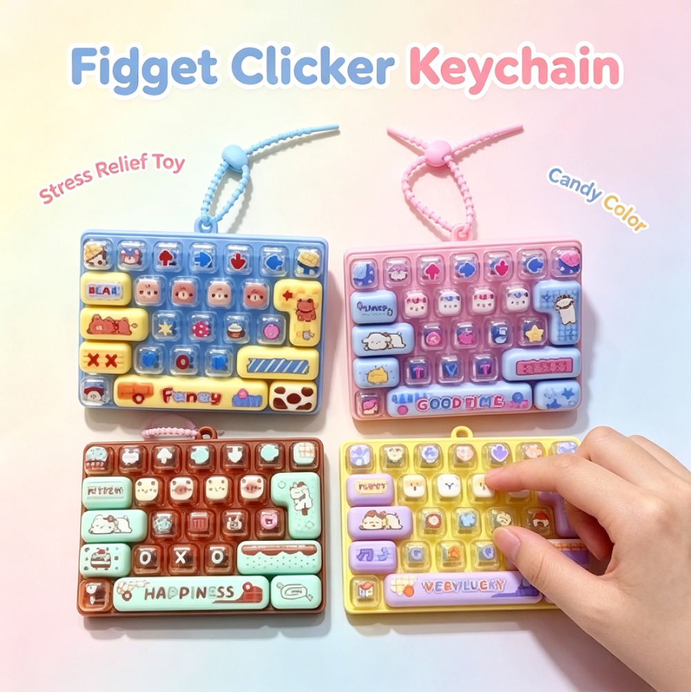 Candy Color Fidget Keycap Clic - đánh giá và giá Cosplay Fire Prop