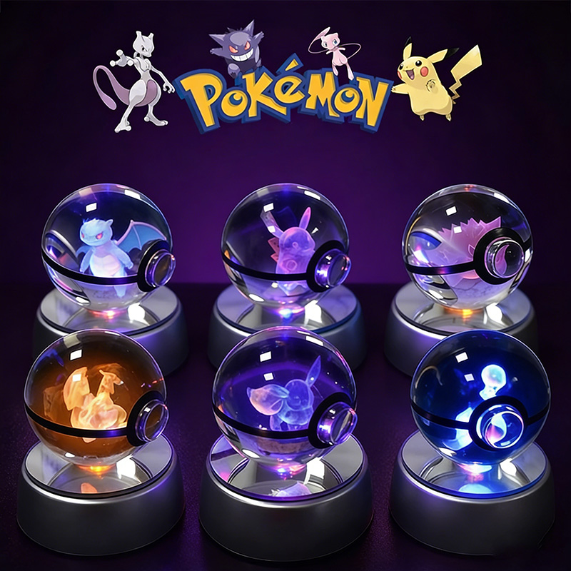 Pokemon Crystal Poké Ball 3D E - đánh giá và giá Pokeball Cosplay Prop
