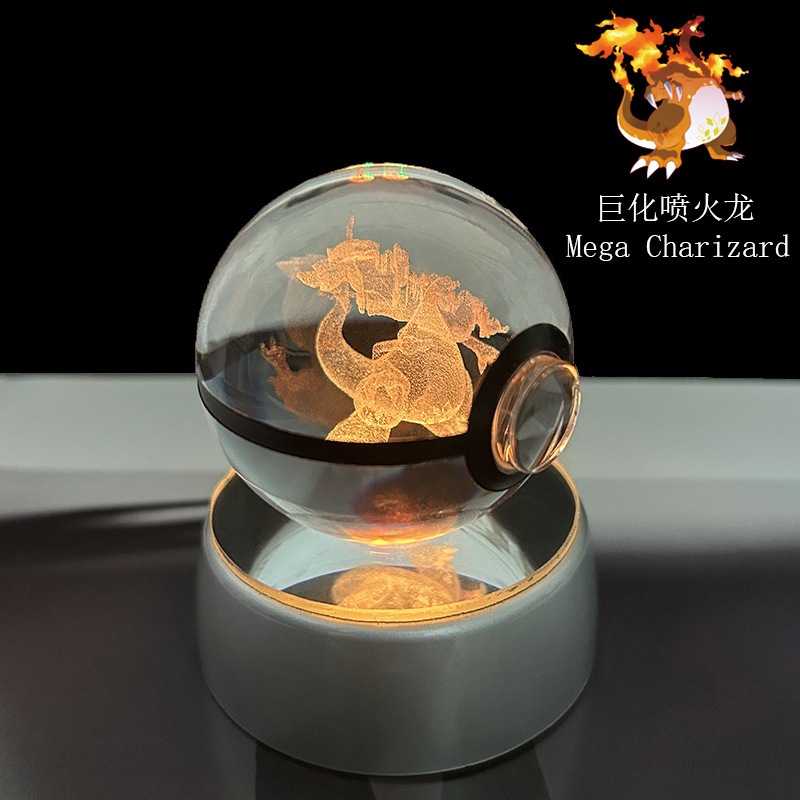 Pokemon Crystal Poké Ball 3D E - đánh giá và giá Pokeball Cosplay Prop