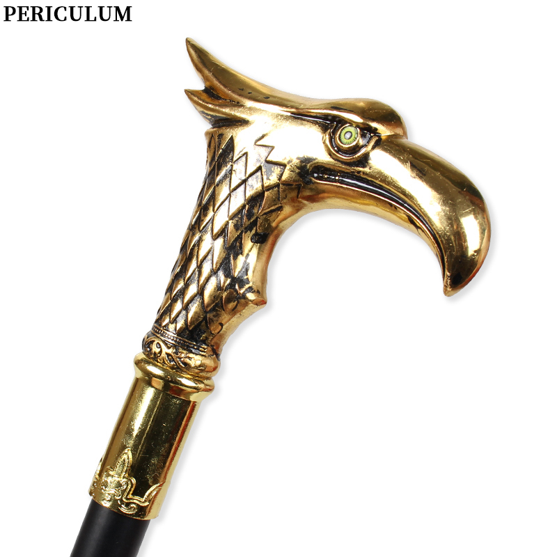Shiny Gold Eagle Head Walking  - đánh giá và giá Detachable Cosplay Prop