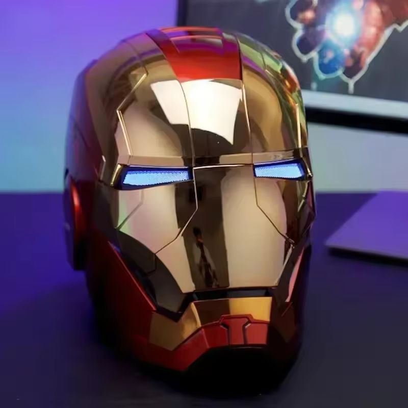 Iron Man MK5 Helmet MK5 1:1 Vo - đánh giá và giá Cosplay Fire Prop