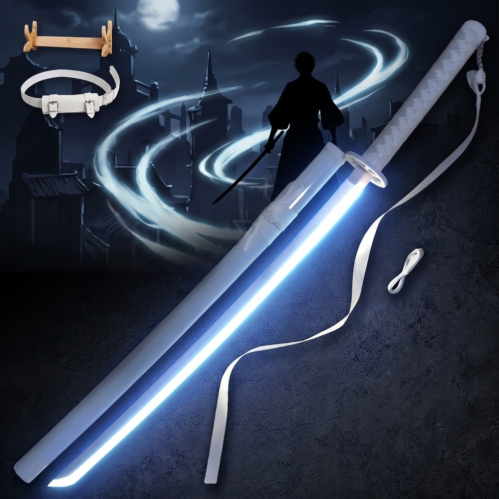 Bleach 40Inch LED Light Katana - đánh giá và giá Cosplay Prop Display