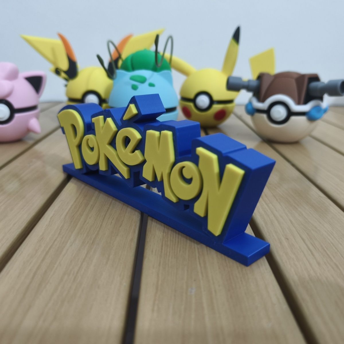Pokemon standee logo display n - đánh giá và giá Cosplay Prop Display