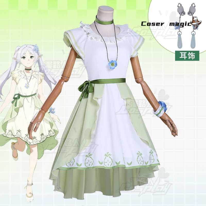 Frieren Cosplay Costume Anime  - đánh giá và giá Frieren Cosplay Prop