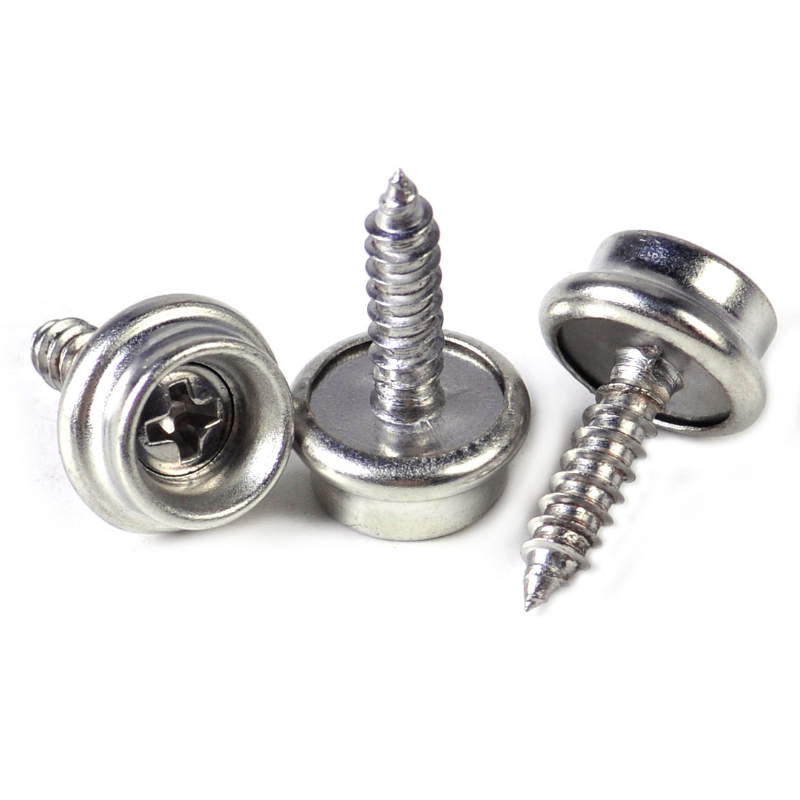 10 Sets Stainless Steel Tappin - đánh giá và giá Snap Fastener Set