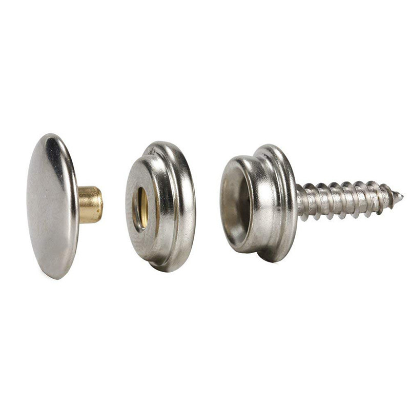 10 Sets Stainless Steel Tappin - đánh giá và giá Snap Fastener Set