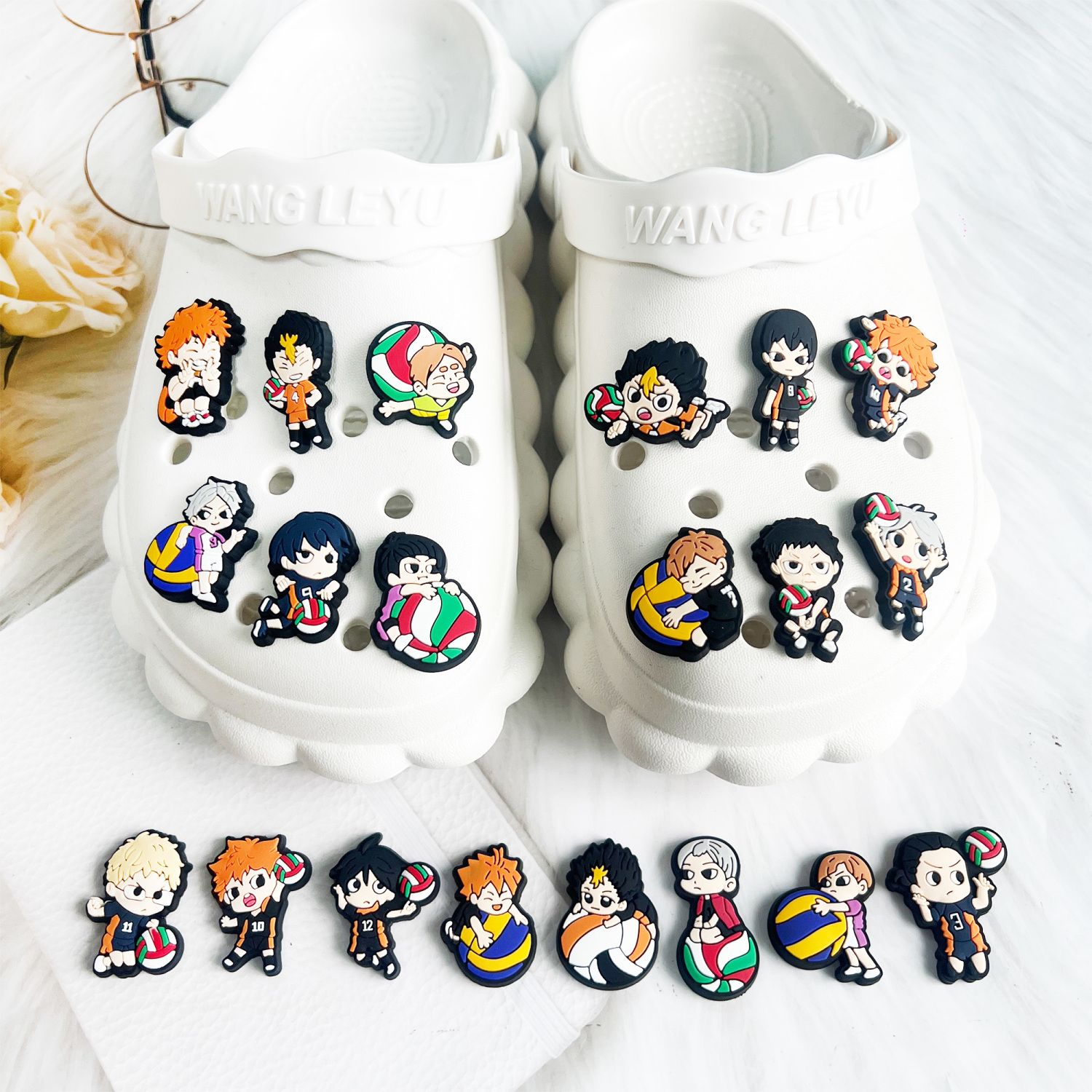 Haikyu!! accessory slippers de - đánh giá và giá Detachable Cosplay Prop