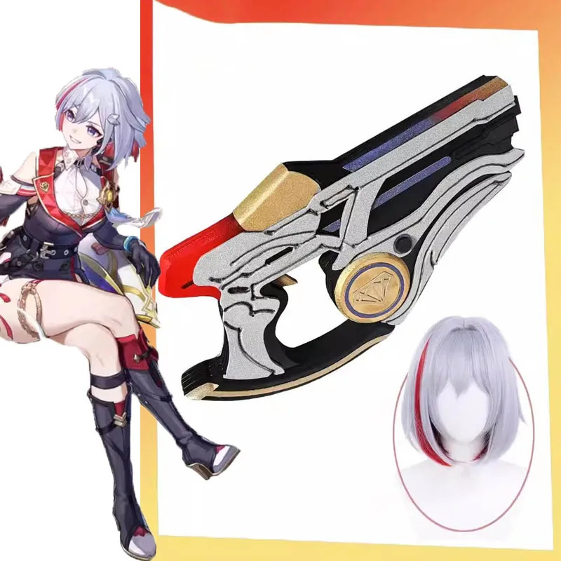 DY20Anime Game Honkai Star Rai - đánh giá và giá Heat Gun Cosplay