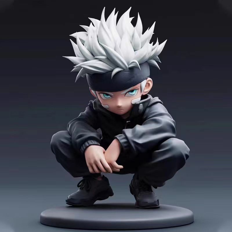 Jujutsu Kaisen figure - crouch - đánh giá và giá Cosplay Prop Display