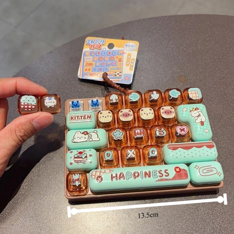 *Candy Color Keycap Keychain C - đánh giá và giá Cosplay Fire Prop