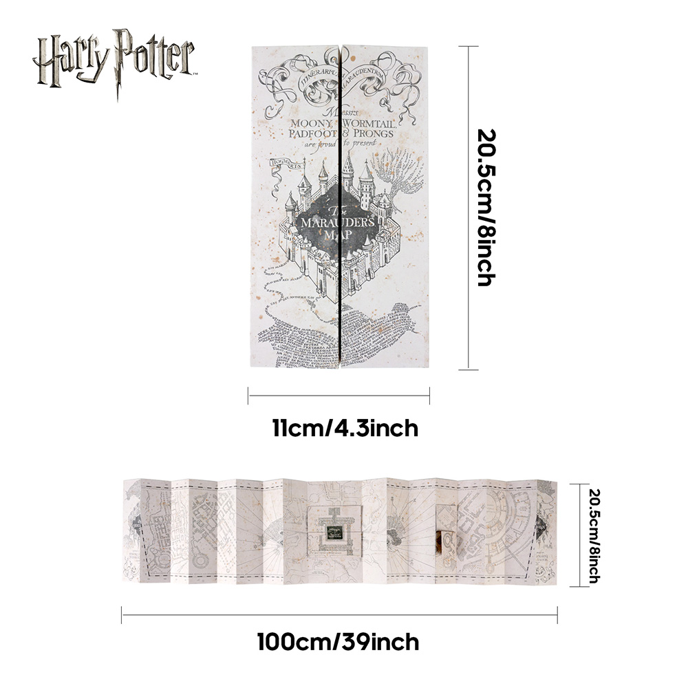 1PC Map Of The Marauder's Scho - đánh giá và giá Anime Cosplay Prop