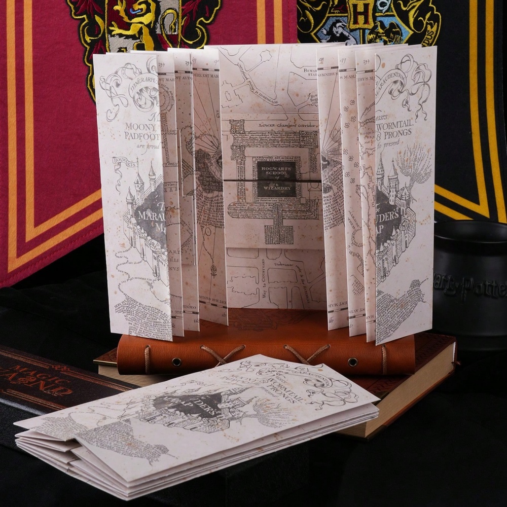 1PC Map Of The Marauder's Scho - đánh giá và giá Anime Cosplay Prop
